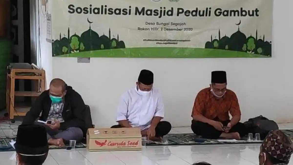 BRG Gandeng Masjid Sebagai Pusat Dakwah dan Penjaga Ekosistem Gambut