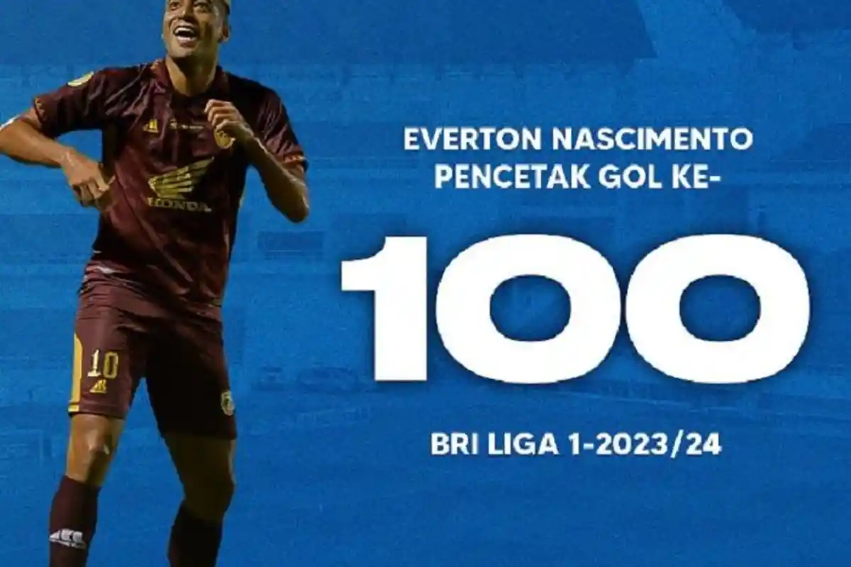 Profil Everton Nascimento Bomber PSM Makassar Pencetak Gol ke 100 Liga 1 2023/2024