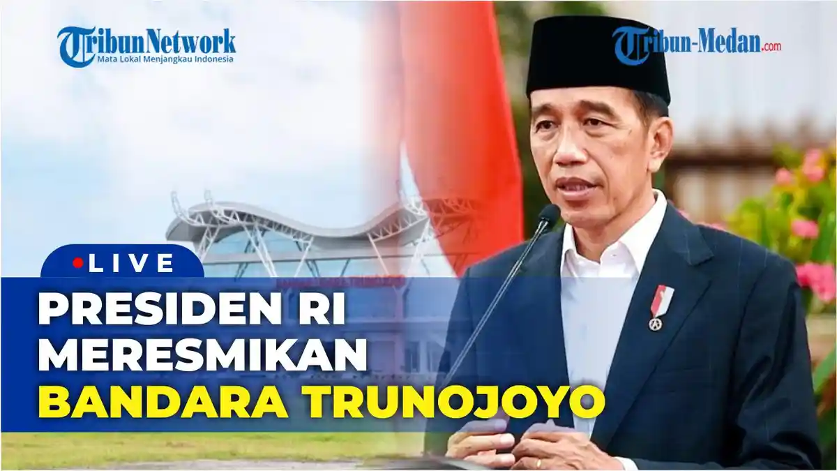 Presiden Joko Widodo Resmikan Bandar Udara Trunojoyo Sumenep, Madura