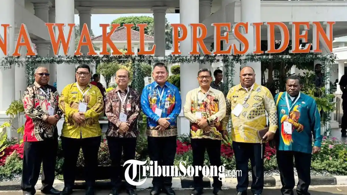 Begini Arahan Wapres Soal Percepatan Pembangunan dan Otsus Papua, Pj Wali Kota Sorong Hadir