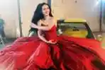 Zaskia Gotik Syuting Single Lagu Bang Ojek