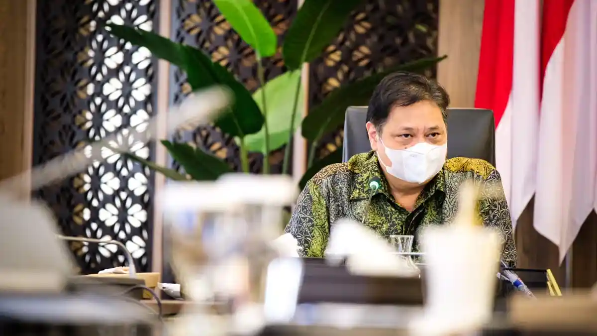 Menko Airlangga Hartarto : Tren Peningkatan Covid-19 Harus Segera Dikendalikan