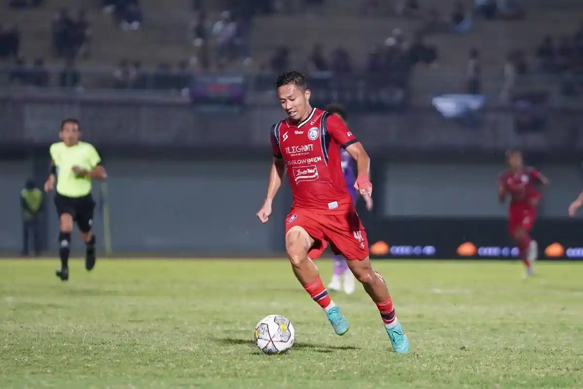 Arema FC Full Senyum Usai Kandaskan Persita Tangerang 0-1 Lewat Gol Rizky Dwi di Menit Akhir