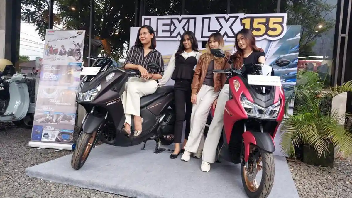 Usai Launching, Langsung Terjual 500 Unit Lebih Yamaha Lexi LX155 di ...
