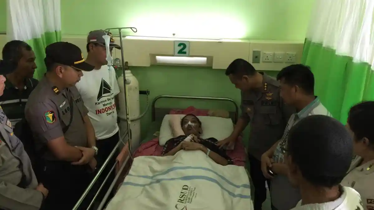 Kesehatan Elandra Penderita Tumor Otak Dikarimun Terus Dipantau, Termasuk Polisi dan Pemerintah
