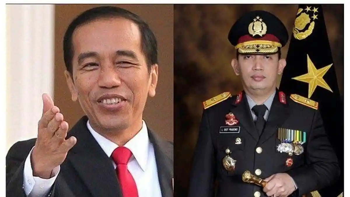 Presiden Joko Widodo Lantik Komisaris Jenderal Listyo Sigit Sebagai Kapolri Rabu Ini