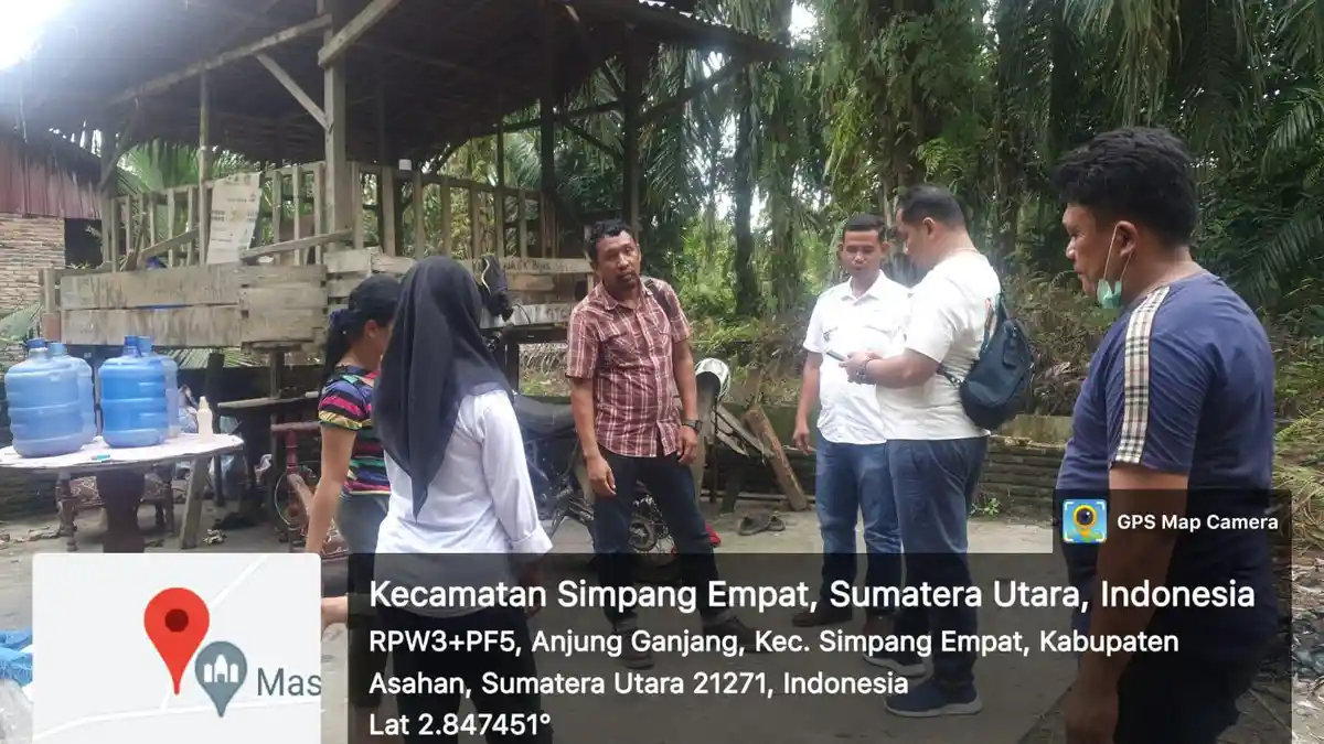 Polisi Bongkar Pondok di Dusun 1 Desa Anjung Ganjang Karena Hal Ini