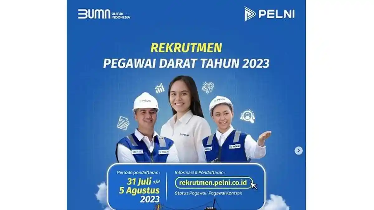 Syarat Daftar Lowongan Kerja PT PELNI yang Dibuka Hari Ini