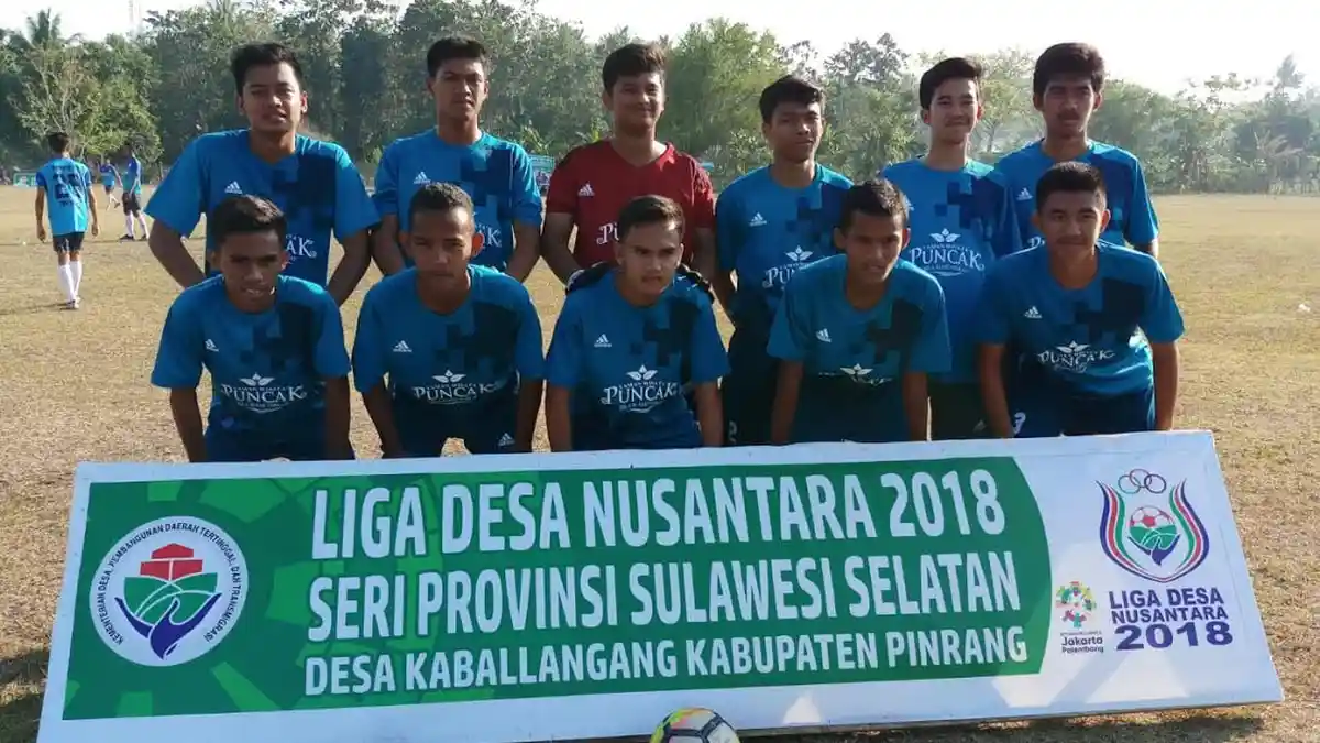 Sore Ini, Sidrap vs Bulukumba di Final Liga Desa Nusantara Seri Sulsel