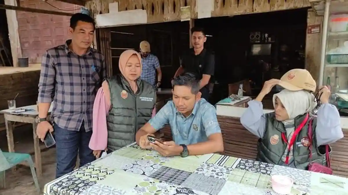 Panwaslih Aceh Utara Lakukan Pengawasan Coklit di Daerah Pedalaman