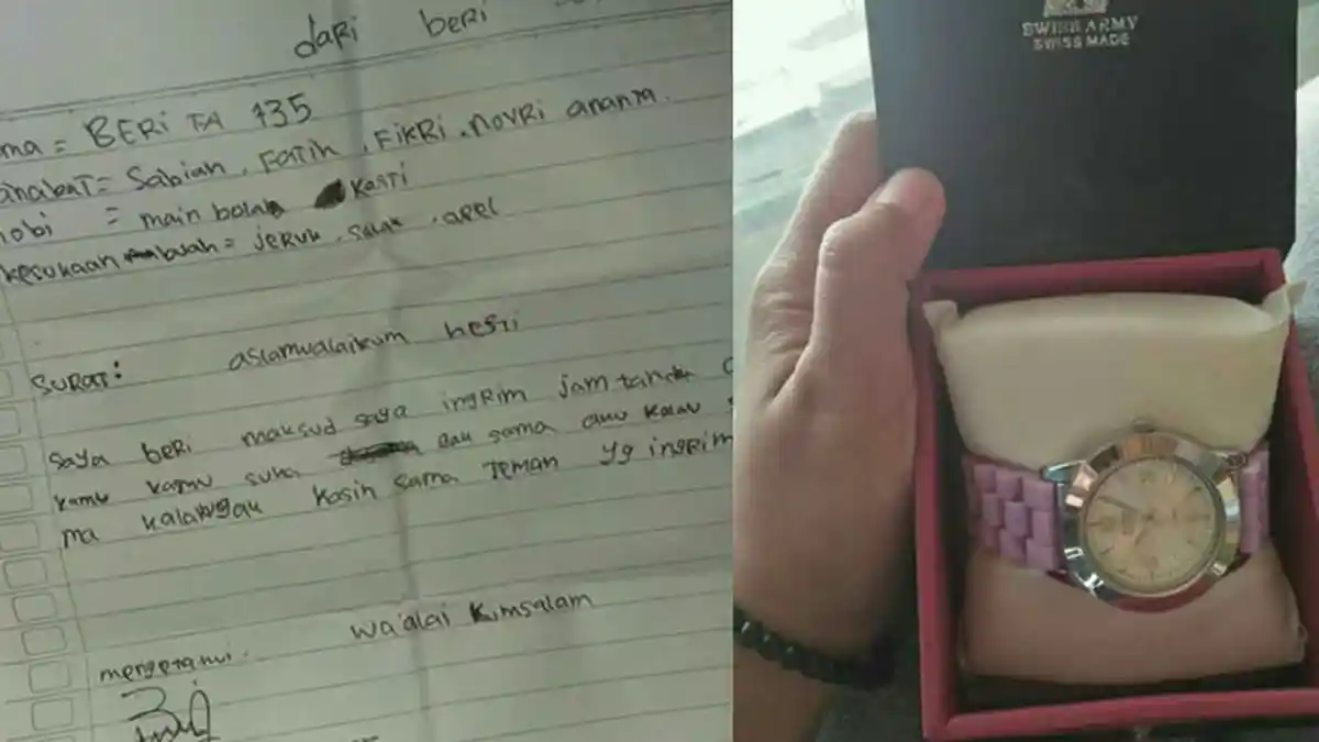 Surat Cinta 'Kids Jaman Now' Ini Bikin Ngakak Guling-guling, Romantis Sih tapi Kok Miris!