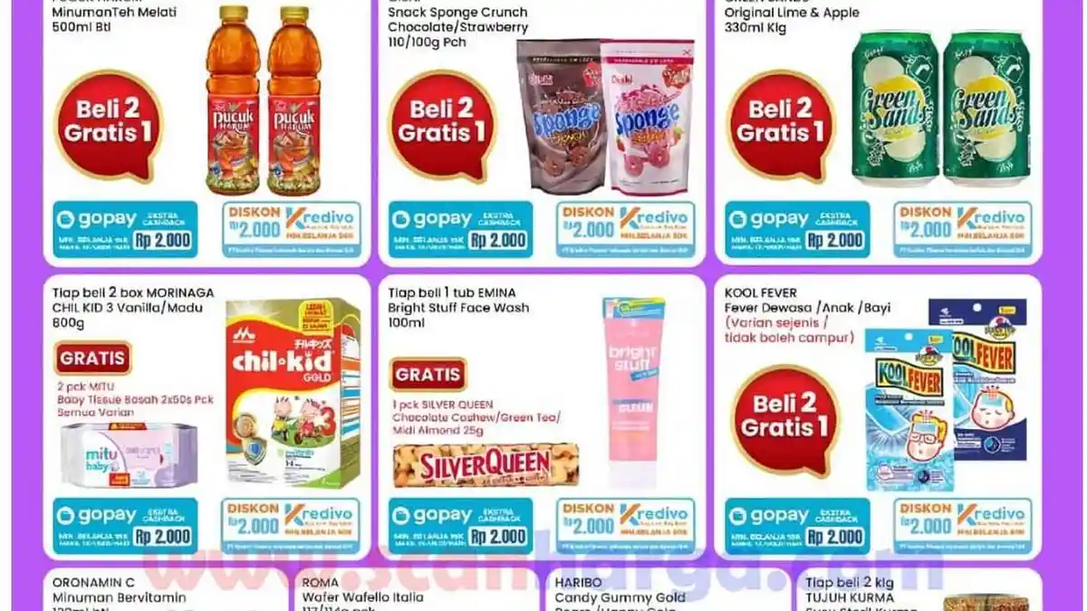 PROMO JSM Indomaret Superindo 10-11 Februari 2024 Diskon Imlek: Beli Emina FF Gratis Silverqueen