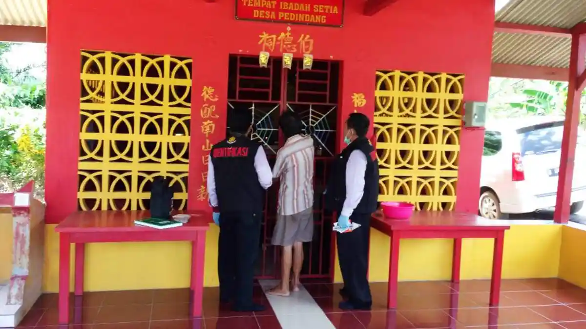Kelenteng di Desa Pedindang Juga Dibobol Pencuri