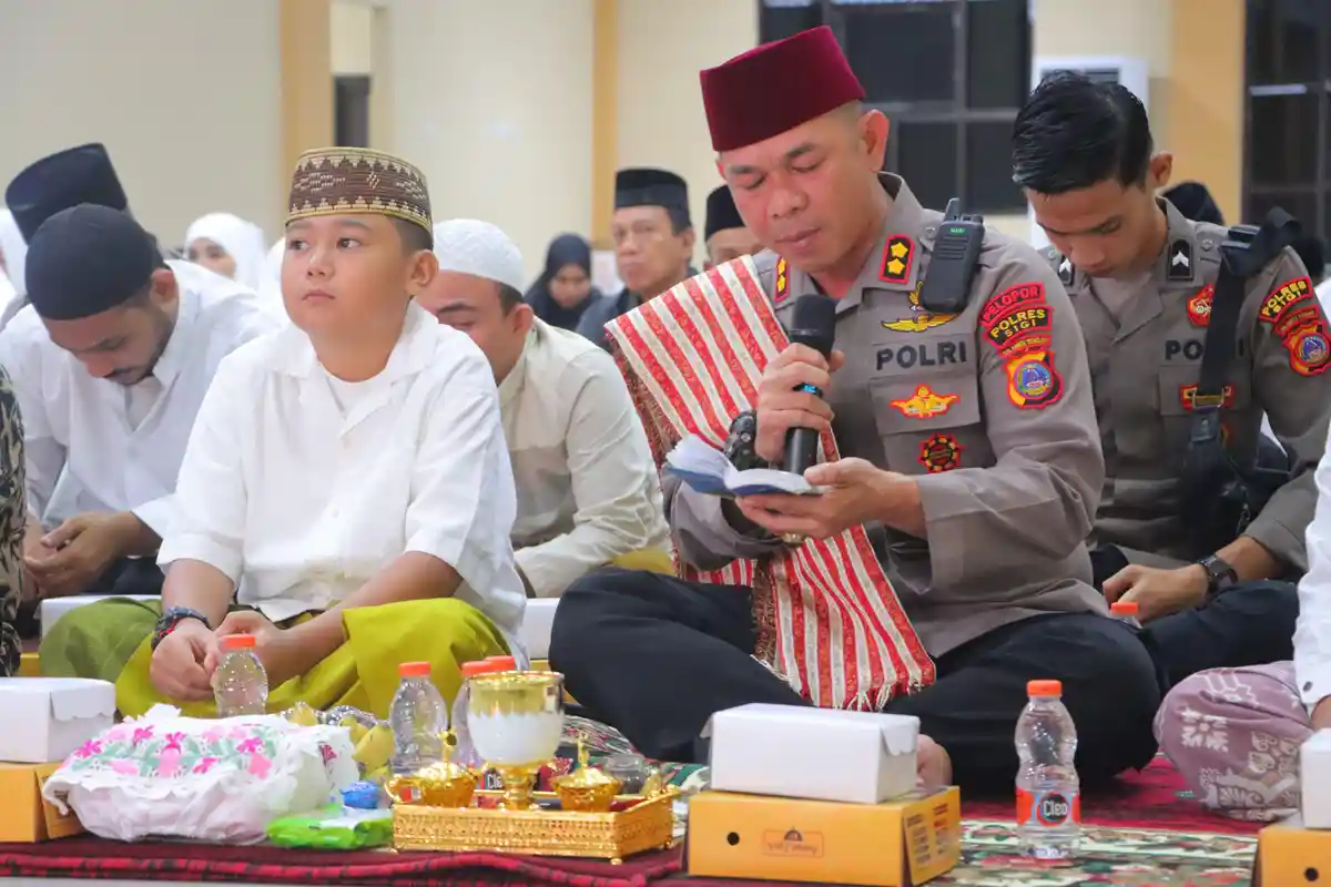 Kapolres Sigi Pimpin Doa Maulid Nabi Muhammad SAW dan Ajak Teladani Akhlak Rasulullah
