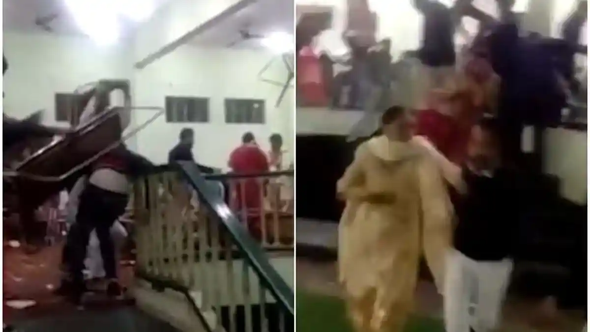 Pernikahan Ricuh Karena Makanan, Meja Kursi Beterbangan, Keluarga Mempelai Pria dan Besan Terlibat