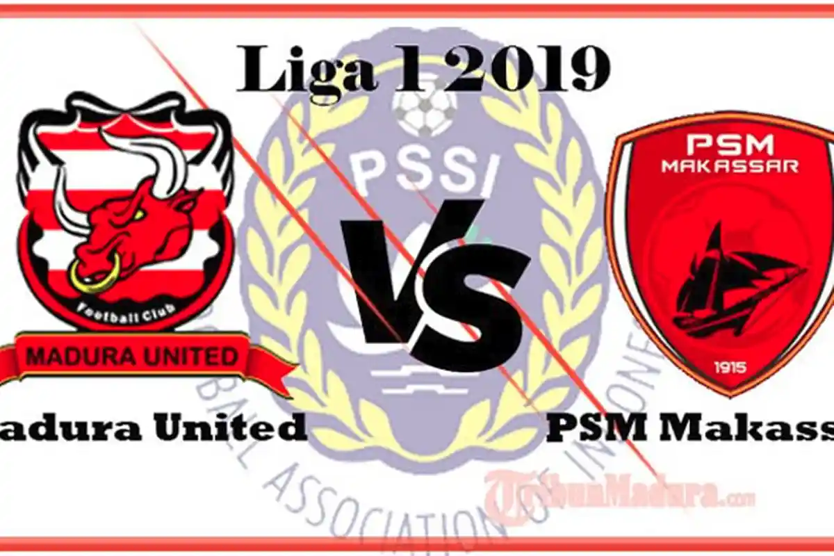 Sedang Berlangsung: Madura United Vs PSM Makassar 1-0 di Babak Pertama, PSM Lakukan Gol Bunuh Diri