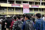 Aksi Mahasiswa Tolak Politik Dinasti di Medan