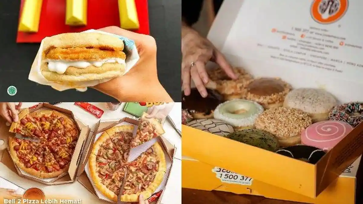 Daftar Promo Delivery #DiRumahAja Bulan April 2020: McD, Pizza Hut, J.CO hingga Burger King
