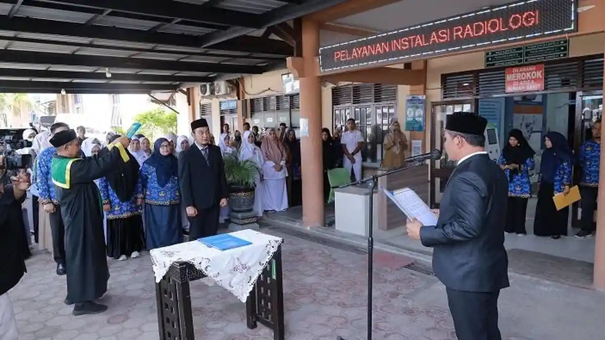 Syech Muharram Lantik dr Bunaiya Sebagai Dirut RSUD Aceh Besar