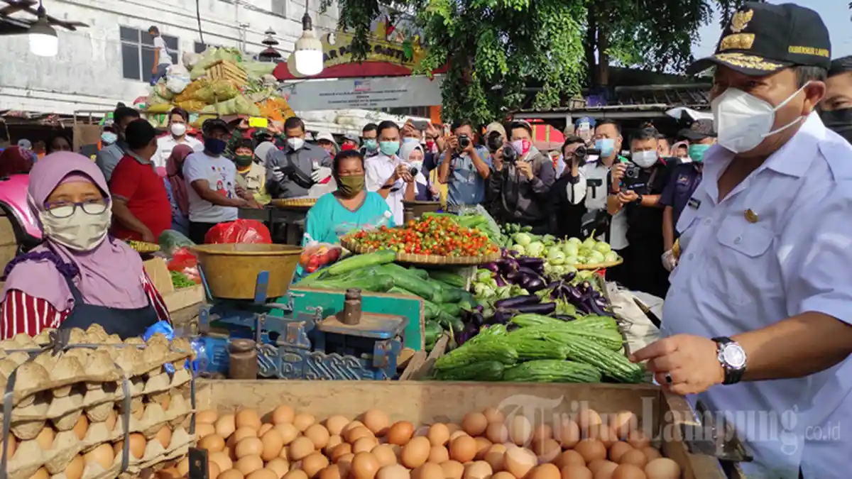 Bawang Putih dan Merah Naik di Pasar Kalianda Lampung Selatan