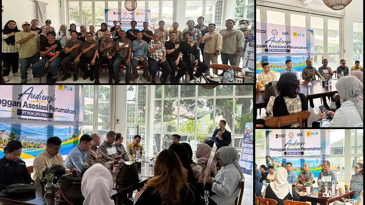 PLN UID Suluttenggo Perkuat Sinergi Bersama APERSI dan BTN di Sulteng ...