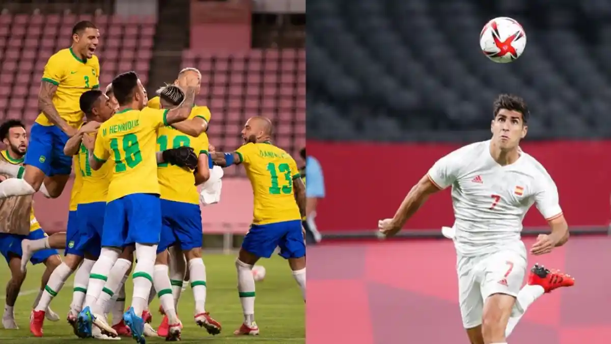 JAM Tayang Final Sepak Bola Brasil Vs Spanyol di Olimpiade Tokyo, Prediksi Kedua Tim, Live TVRI