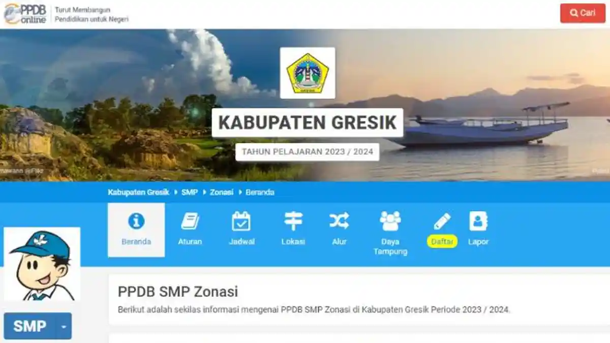 PPDB Gresik 2023 Jenjang SMP Jalur Zonasi: Jadwal, Syarat, dan Cara Daftar