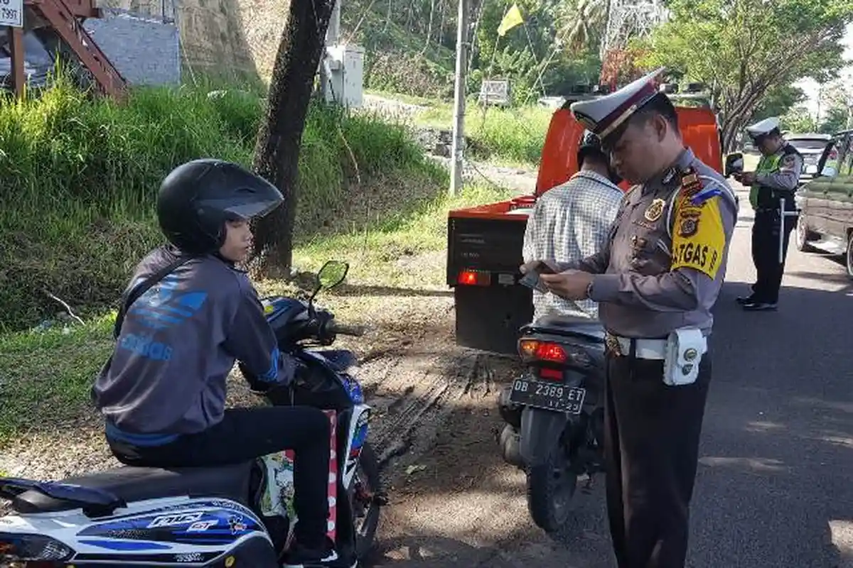 Operasi Zebra Samrat 2018, Polres Minsel Cetak 1.131 Tilang dan 227 Teguran