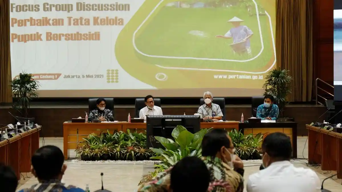 Mentan Dorong Perbaikan Tata Kelola Pupuk Bersubsidi