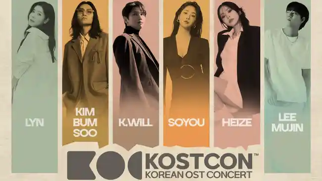 Kostcon 2025, Konser Original Soundtrack Drama Korea akan Digelar di Jakarta Awal Agustus