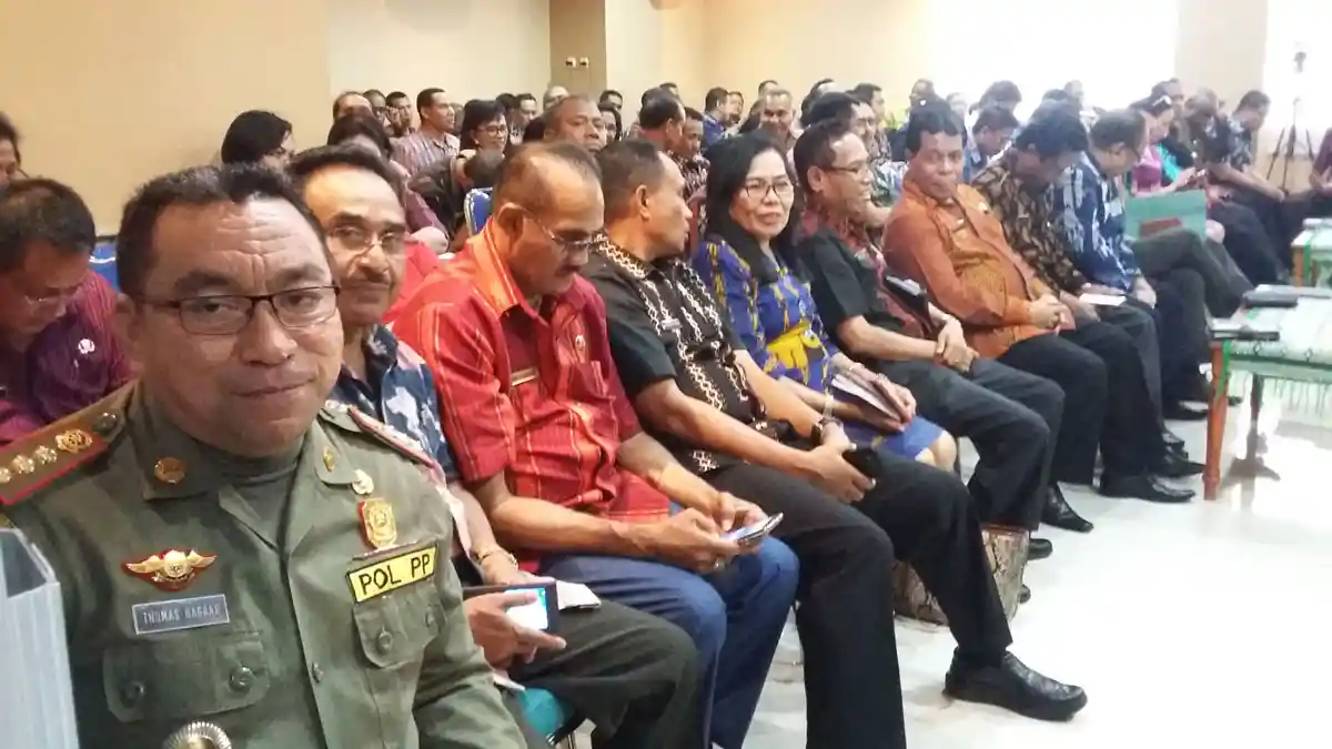 Plt Walikota Kupang Perkenalan dengan Pejabat di Pemkot Kupang