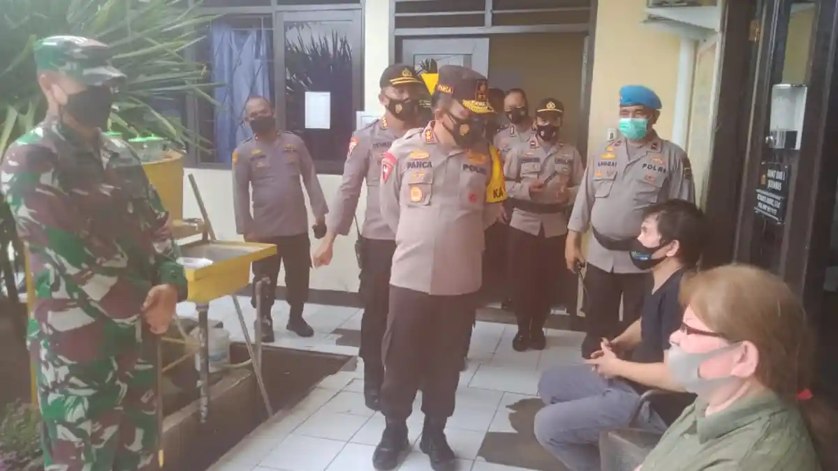 Irjen Pol Panca Simanjuntak Tinjau Layanan Publik Polres Bitung, Sekalian Pamit