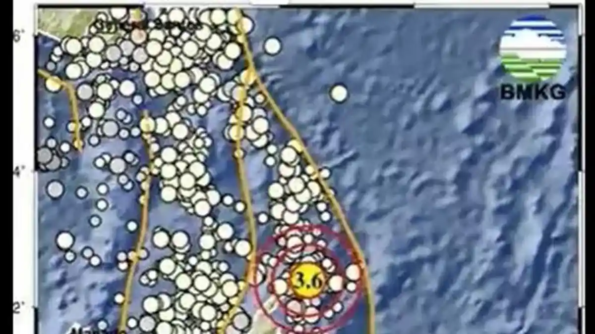 Gempa Bumi Malam Ini Kamis 1 Agustus 2024, Info BMKG Magnitudo 3.6