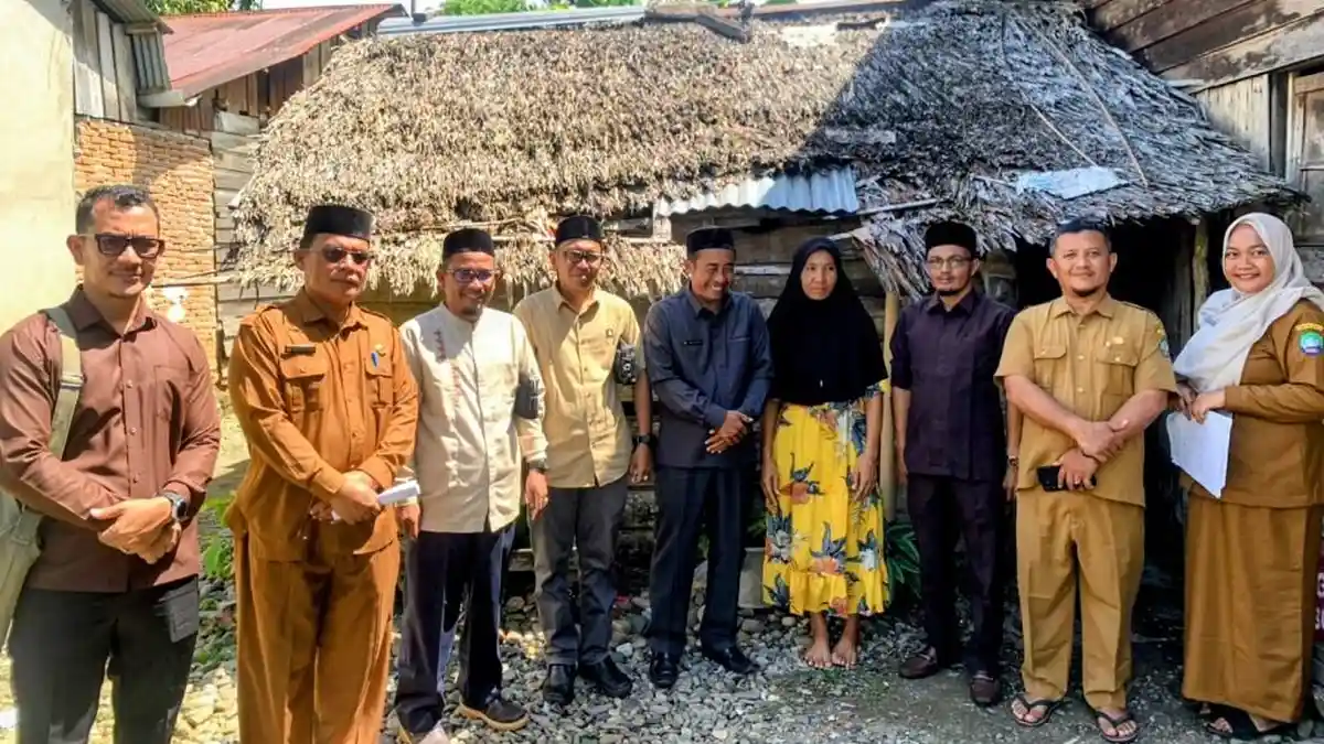 Baitul Mal Abdya Survei Puluhan Rumah Warga Tak Layak Huni