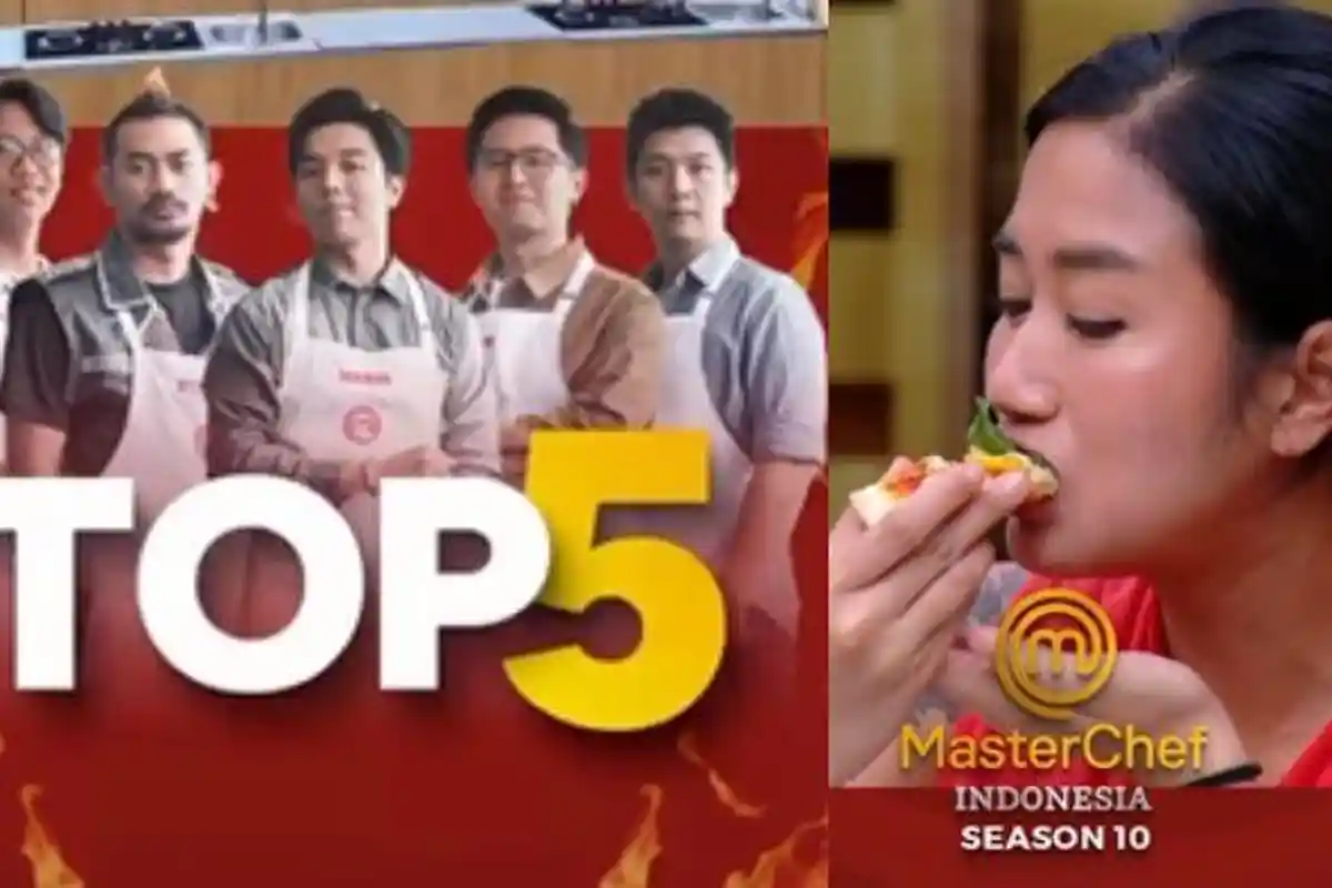 LIVE Streaming Masterchef Indonesia 10 Top 5 Hari Ini, Chef Renatta Lahap Makan Pizza, Punya Siapa?