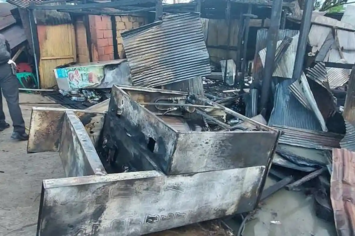 Polisi Tak Temukan Tempat Penimbunan BBM di Lokasi Terbakarnya Pom Mini Jalan PM Noor Samarinda