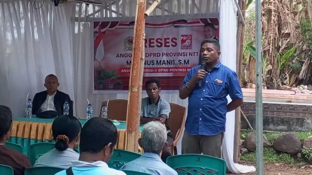 Temukan Masalah Kebutuhan Air Bersih, Marinus Manis Soroti Pemanfaatan Bendungan Napun Gete 