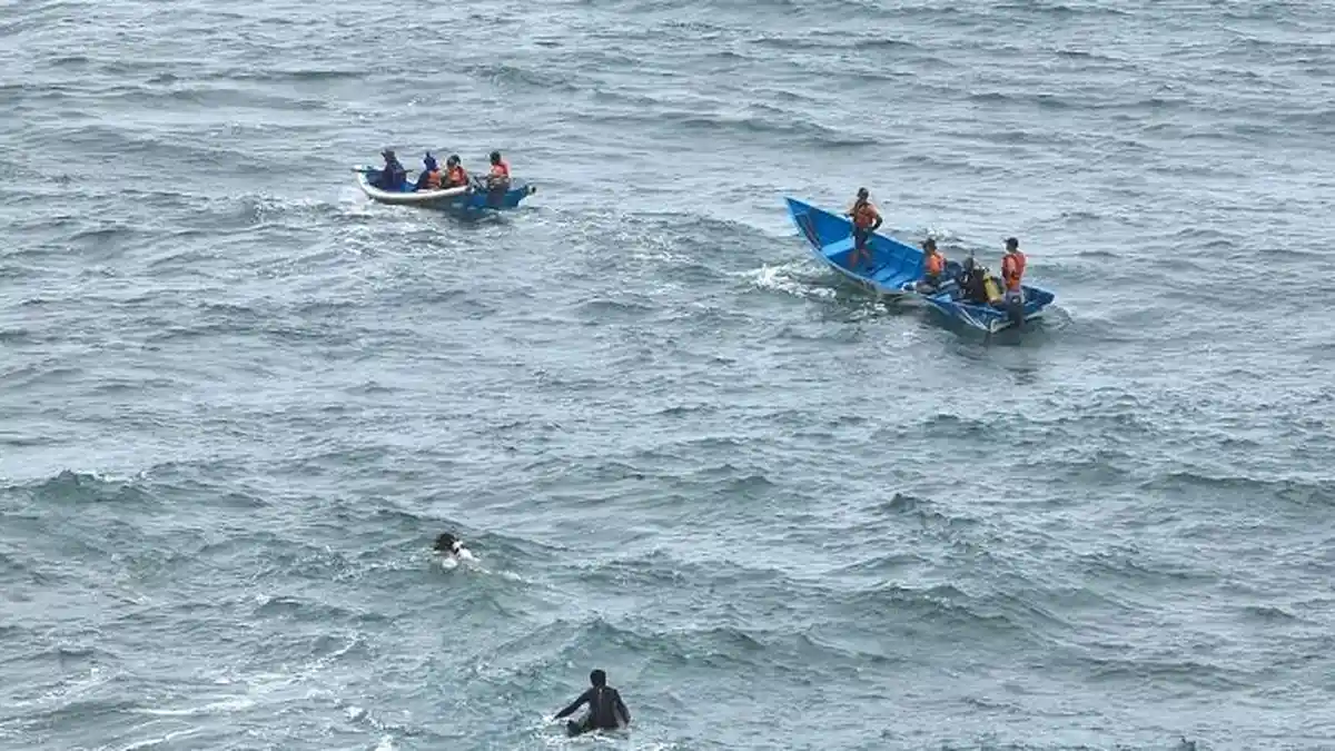 Rip Current di Pantai Selatan DIY, Petugas Imbau Wisatawan Patuhi Peringatan