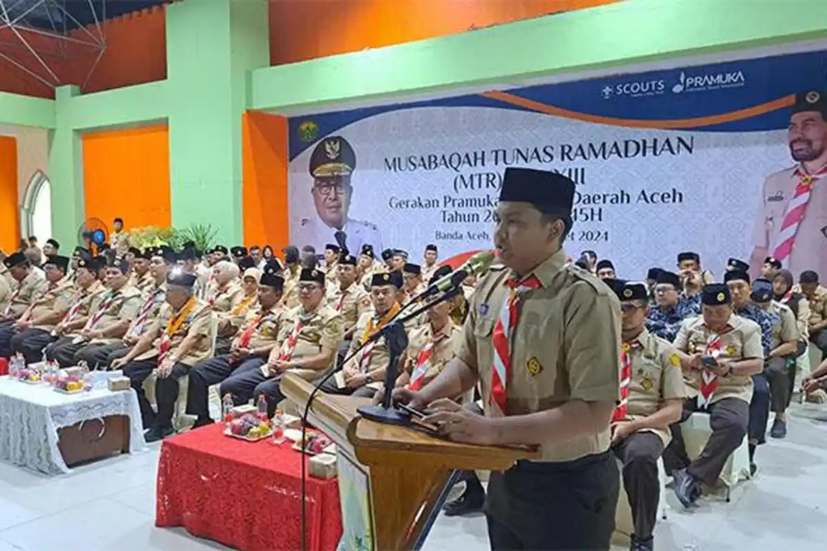 Musabaqah Tunas Ramadhan Ke XXIII Pramuka Aceh 2024 Resmi Dibuka
