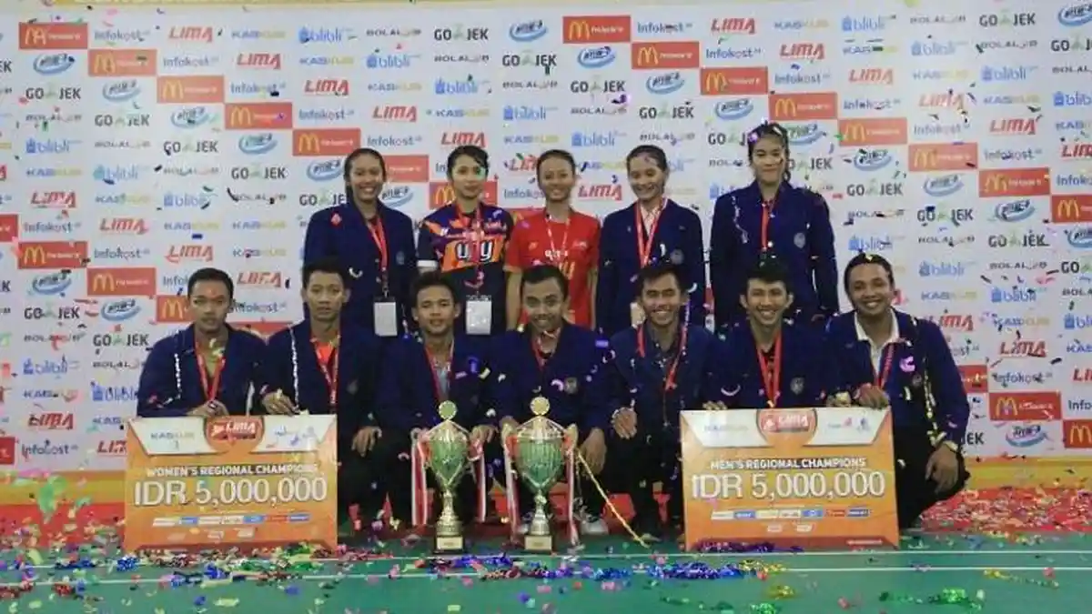 UNY Raih Dua dari Tiga Gelar LIMA Badminton CYCJ 2018