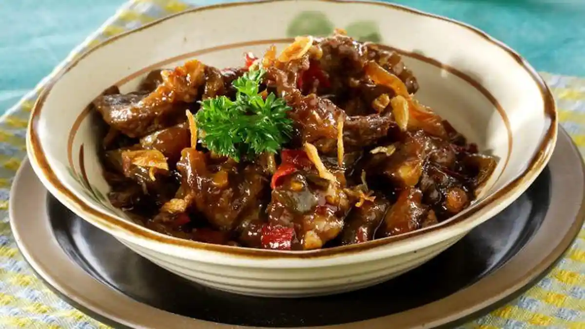 Resep Daging Tumis Kecap Jamur, Menu Simple Olahan Daging Kurban Idul Adha