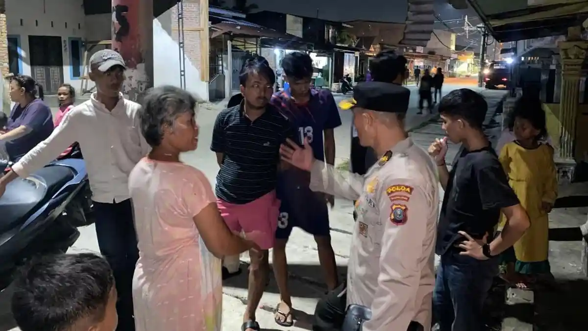 Polres Pelabuhan Belawan Laksanakan Patroli Dialogis di Lokasi Rawan Tawuran