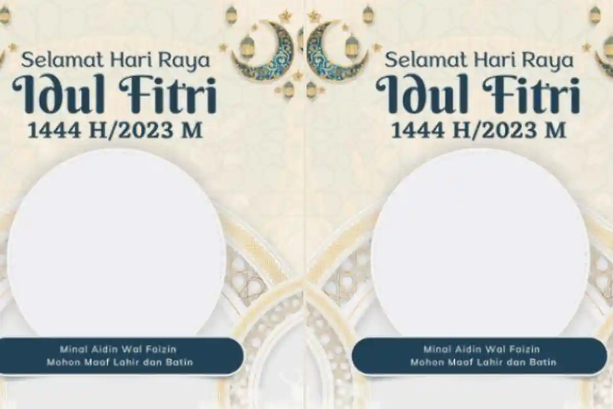 32 Link Twibbon Idul Fitri, Dilengkapi Desain Ucapan Lebaran yang Unik dan Menarik