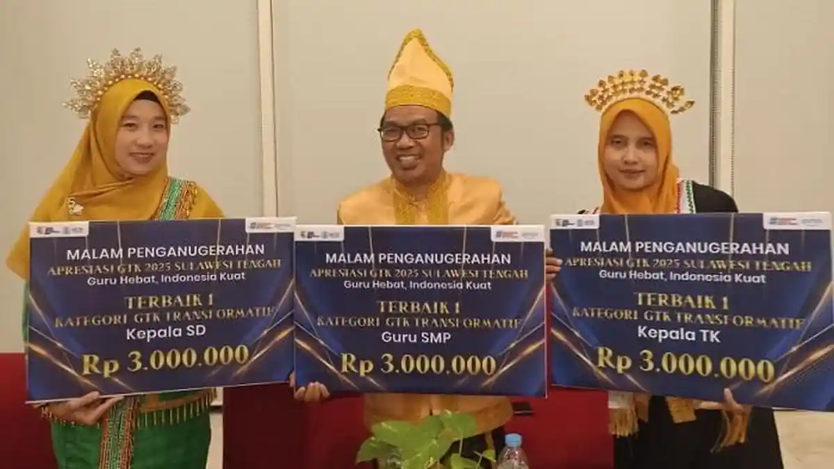 Tiga Guru dari Banggai Wakili Sulteng di Ajang GTK Nasional