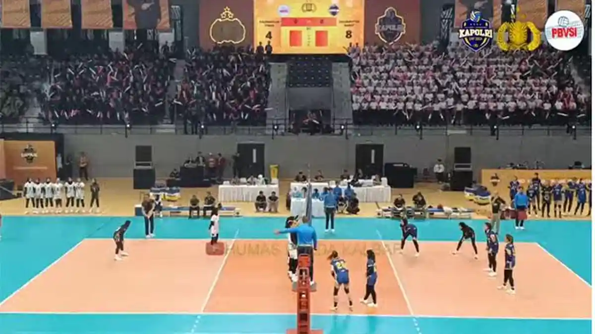 Live Streaming Voli Kapolri Cup 2024 Zona 5 Pontianak Sekarang Tim Kalbar vs Kaltim