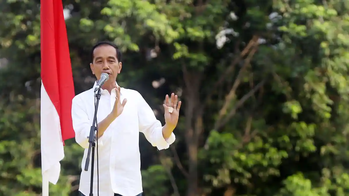 ‎Soal Pemberantasan Korupsi, Jokowi Bakal Terus Dukung KPK