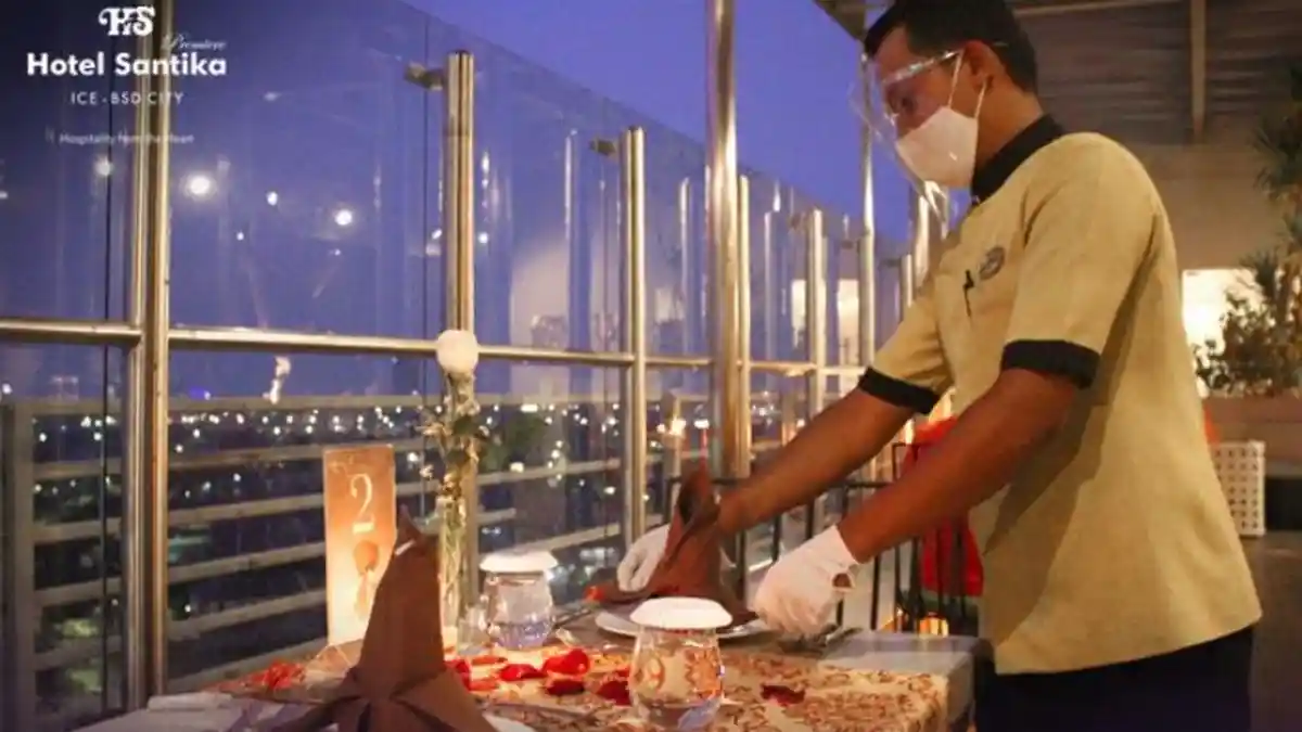 Dinner Romantis di Sky Lounge 15, Pilihan Tepat untuk Rayakan Valentine