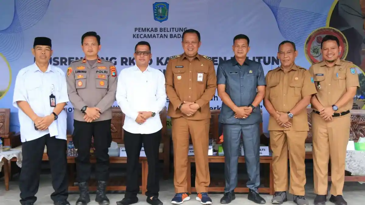 Pemkab Belitung Tekankan Perencanaan Pembangunan Akuntabel