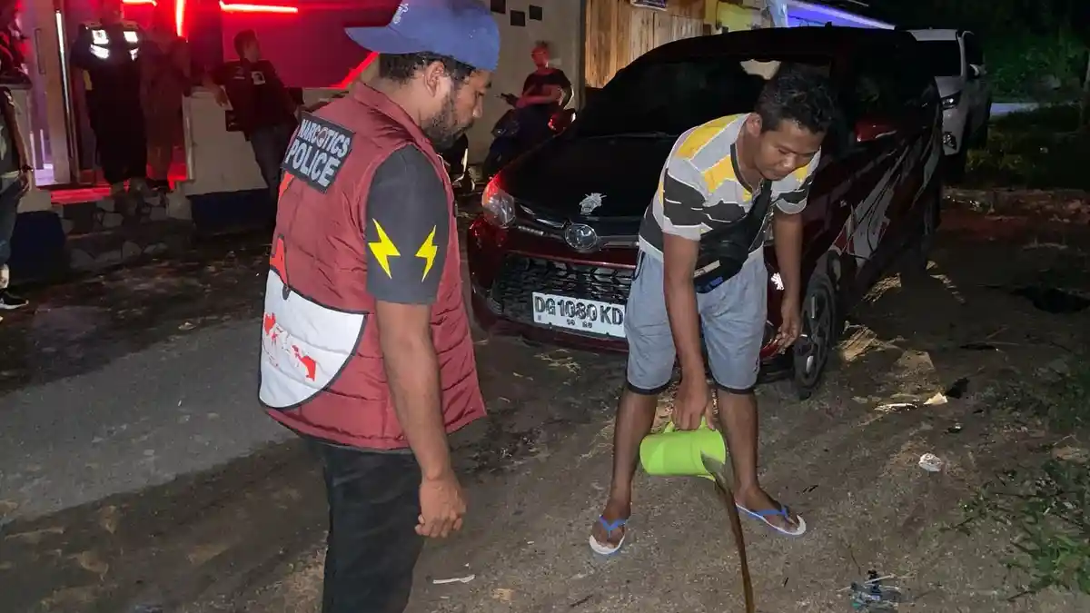 Intens Razia Tempat Hiburan Malam Jelang Ramadhan 2025 di Halmahera Tengah