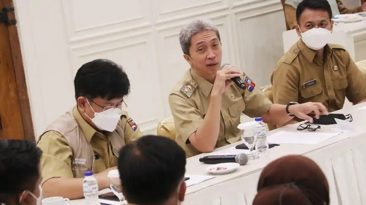 Optimalisasi Pendapatan Asli Daerah Semester I 2022, Dedie Buka Rakor PAD Kota Bogor
